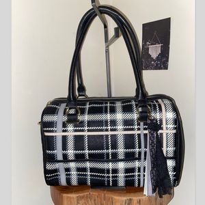 Betsey Johnson Plaid Handbag